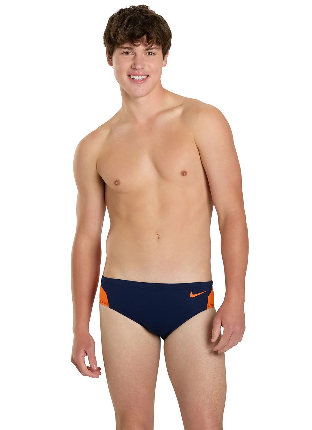 Nike Men's HydraStrong Colorblock Brief Swimsuit - Image 12