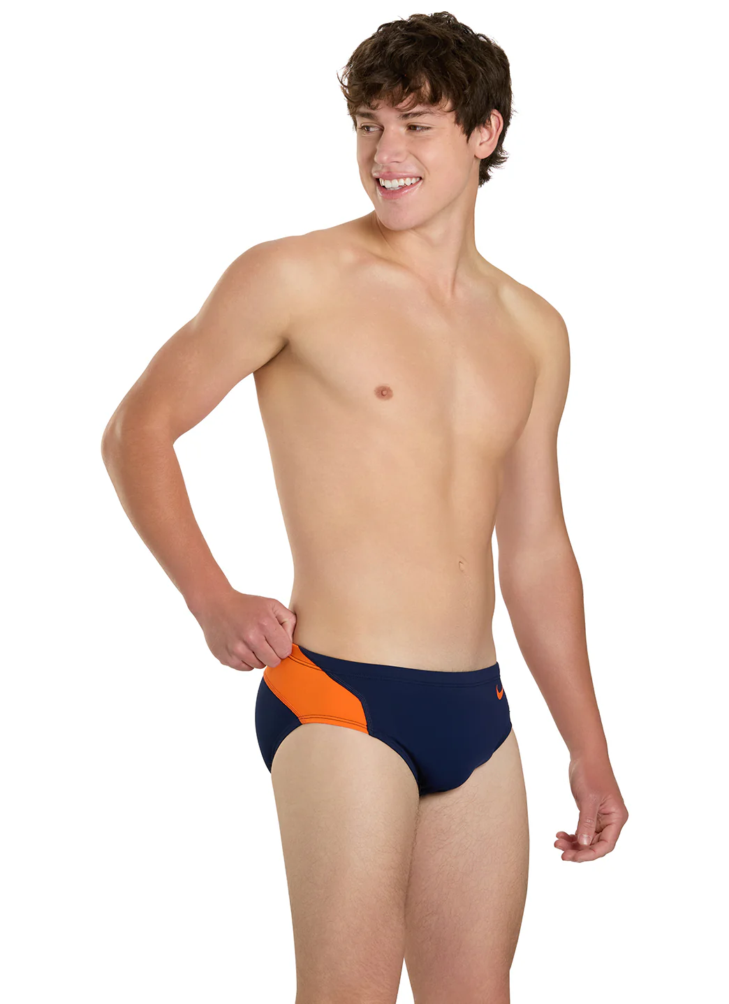 Nike Men's HydraStrong Colorblock Brief Swimsuit - Image 14