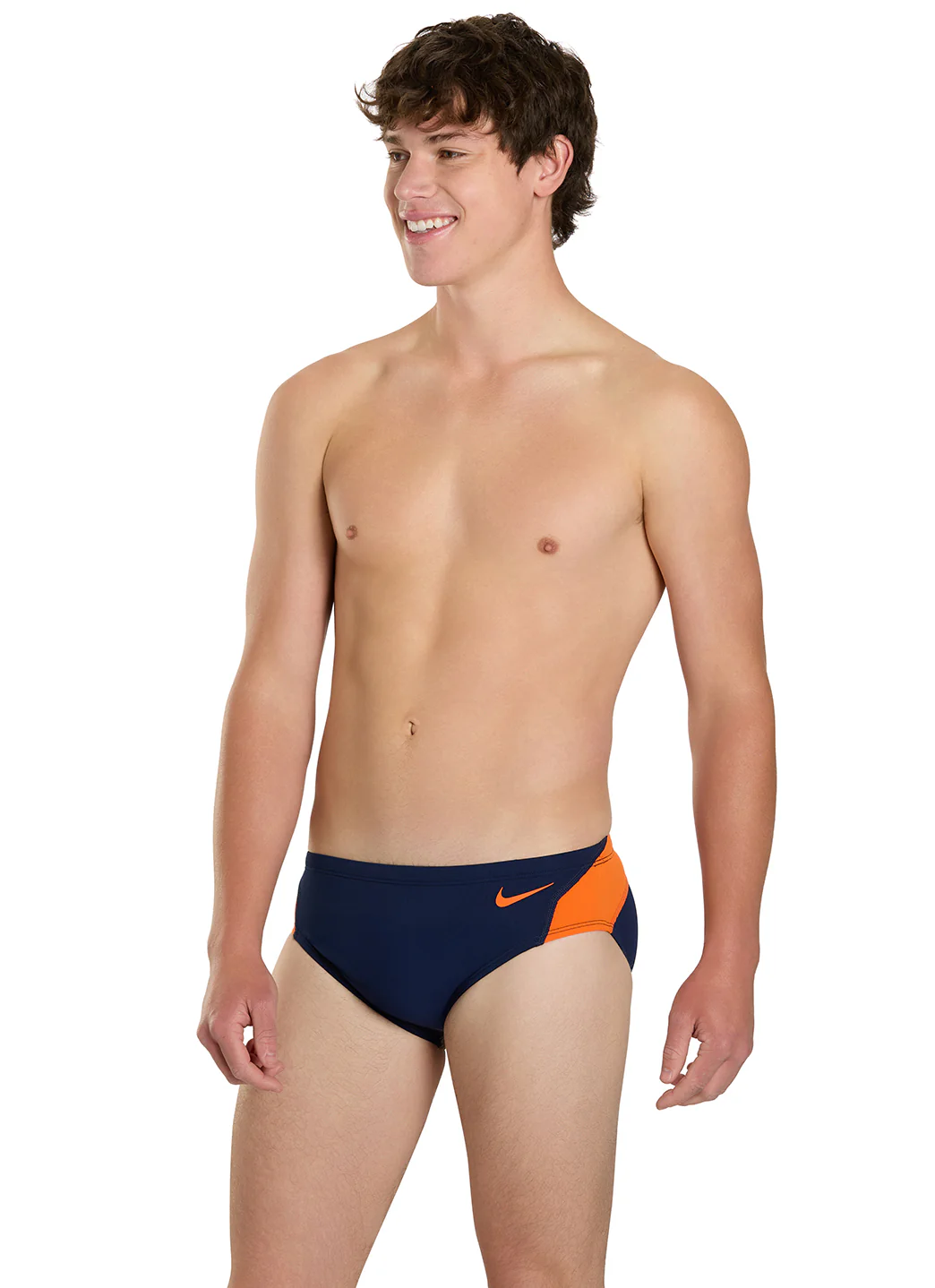Nike Men's HydraStrong Colorblock Brief Swimsuit - Image 16