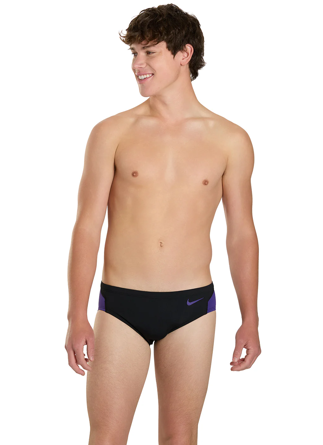 Nike Men's HydraStrong Colorblock Brief Swimsuit - Image 36