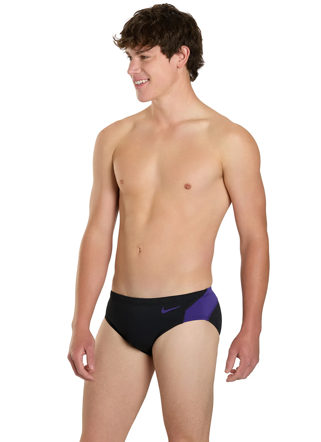 Nike Men's HydraStrong Colorblock Brief Swimsuit - Image 40