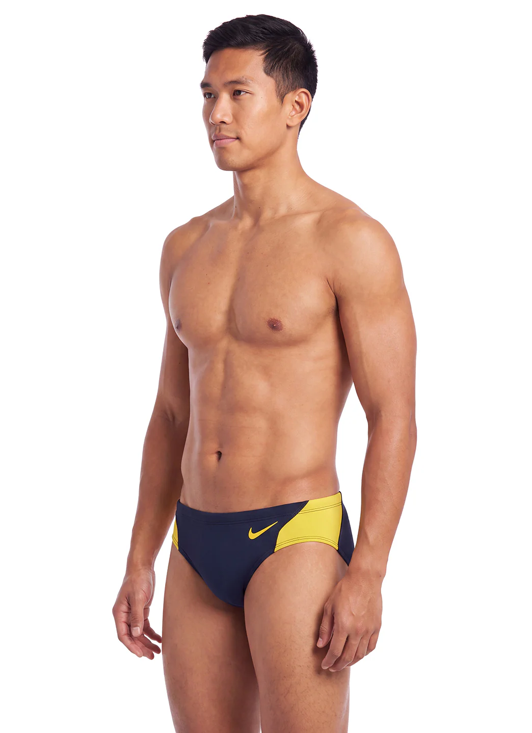 Nike Men's HydraStrong Colorblock Brief Swimsuit - Image 6