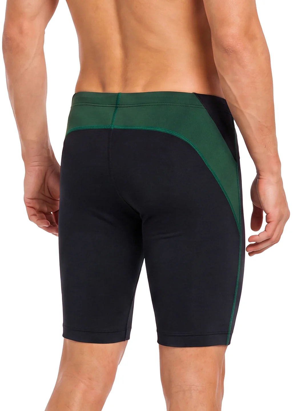 Nike Men's HydraStrong Colorblock Jammer Swimsuit - Image 49