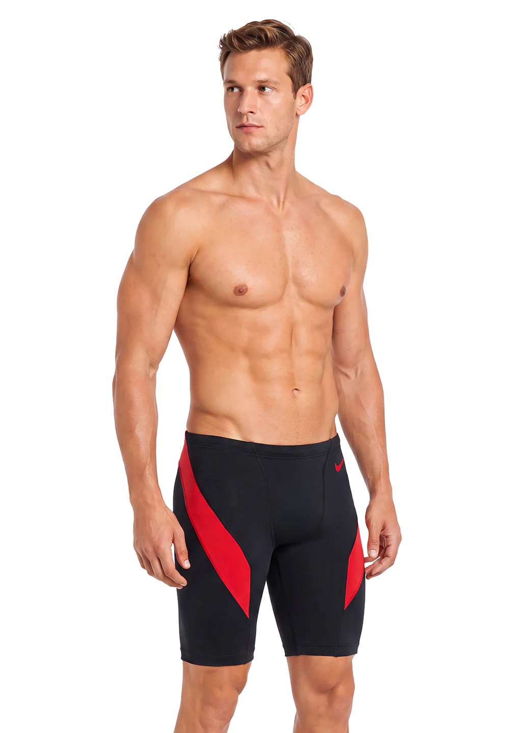 Nike Men's HydraStrong Colorblock Jammer Swimsuit - Image 64