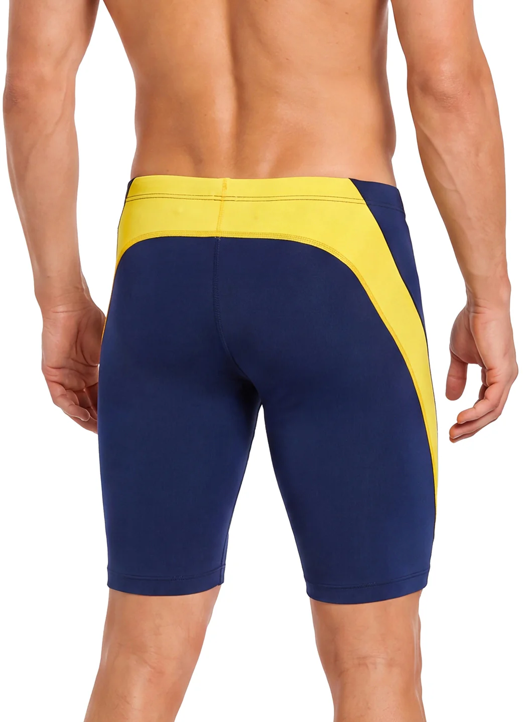 Nike Men's HydraStrong Colorblock Jammer Swimsuit - Image 9