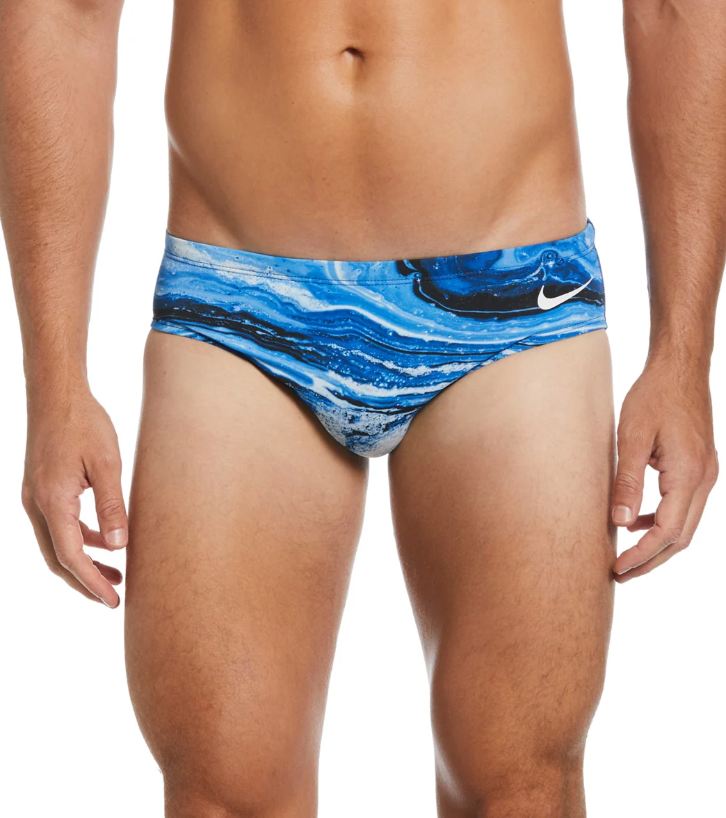 Nike Men's HydraStrong Crystal Wave Brief Swimsuit - Image 2