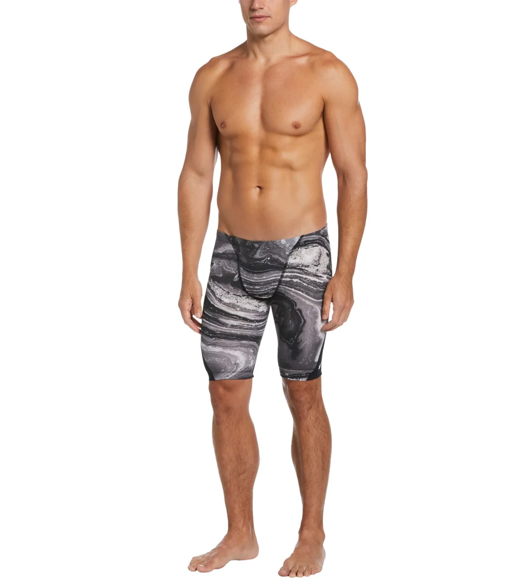 Nike Men's HydraStrong Crystal Wave Jammer Swimsuit - Image 12