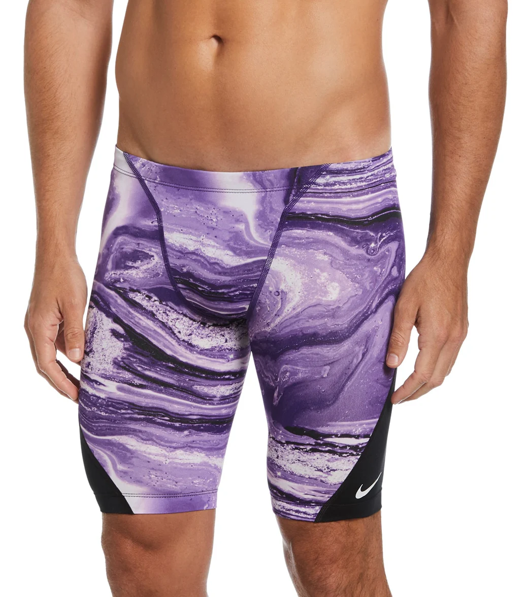 Nike Men's HydraStrong Crystal Wave Jammer Swimsuit - Image 21