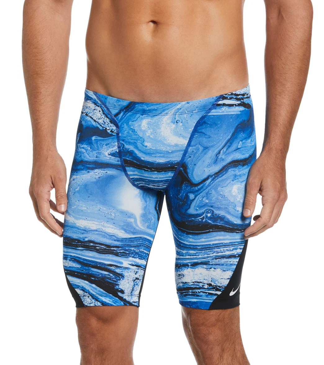 Nike Men's HydraStrong Crystal Wave Jammer Swimsuit - Image 28