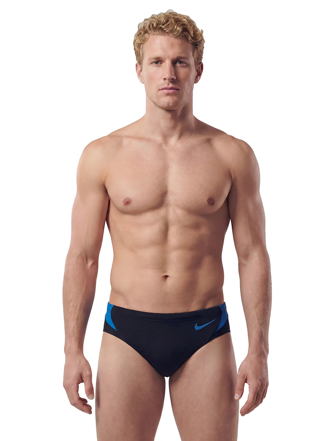 Nike Men's Hydrastrong Fly Colorblock Brief Swimsuit - Image 27