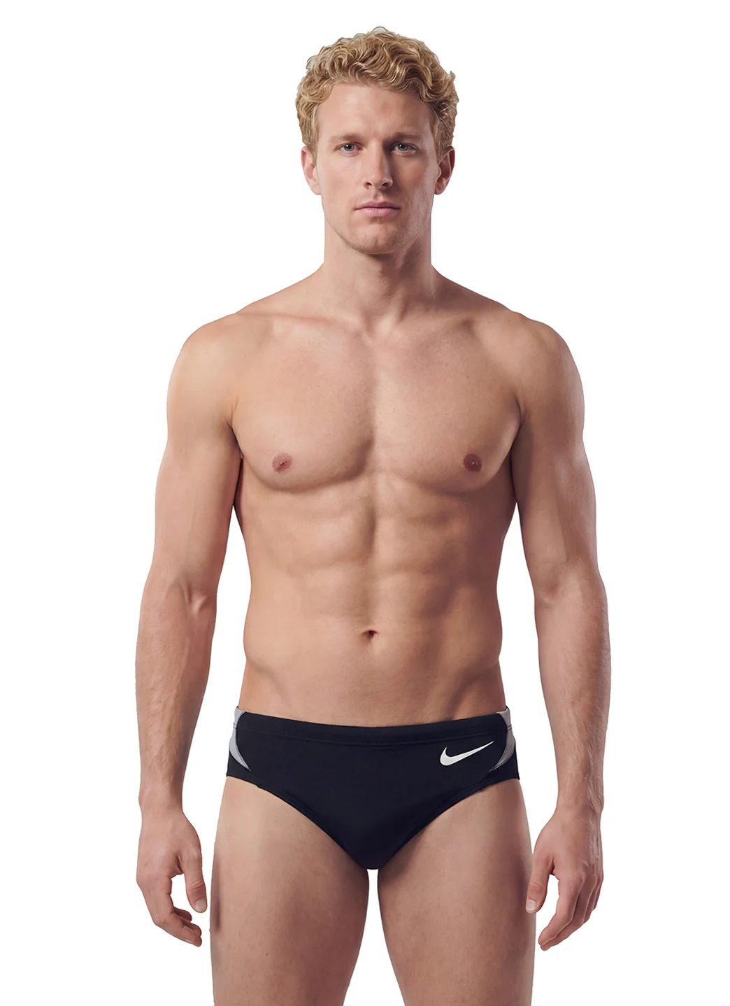 Nike Men's Hydrastrong Fly Colorblock Brief Swimsuit - Image 3