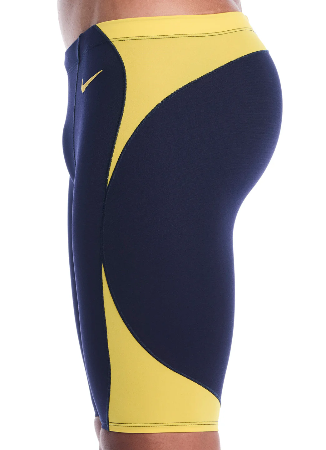 Nike Men's Hydrastrong Fly Colorblock Jammer Swimsuit - Image 14