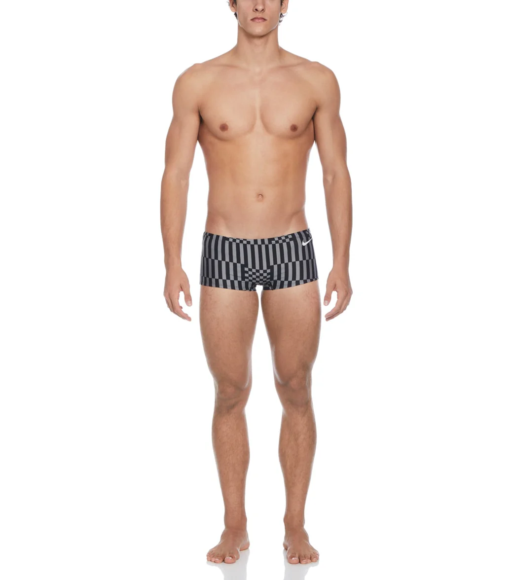 Nike Men's HydraStrong Multi Print Square Leg Swimsuit - Image 11