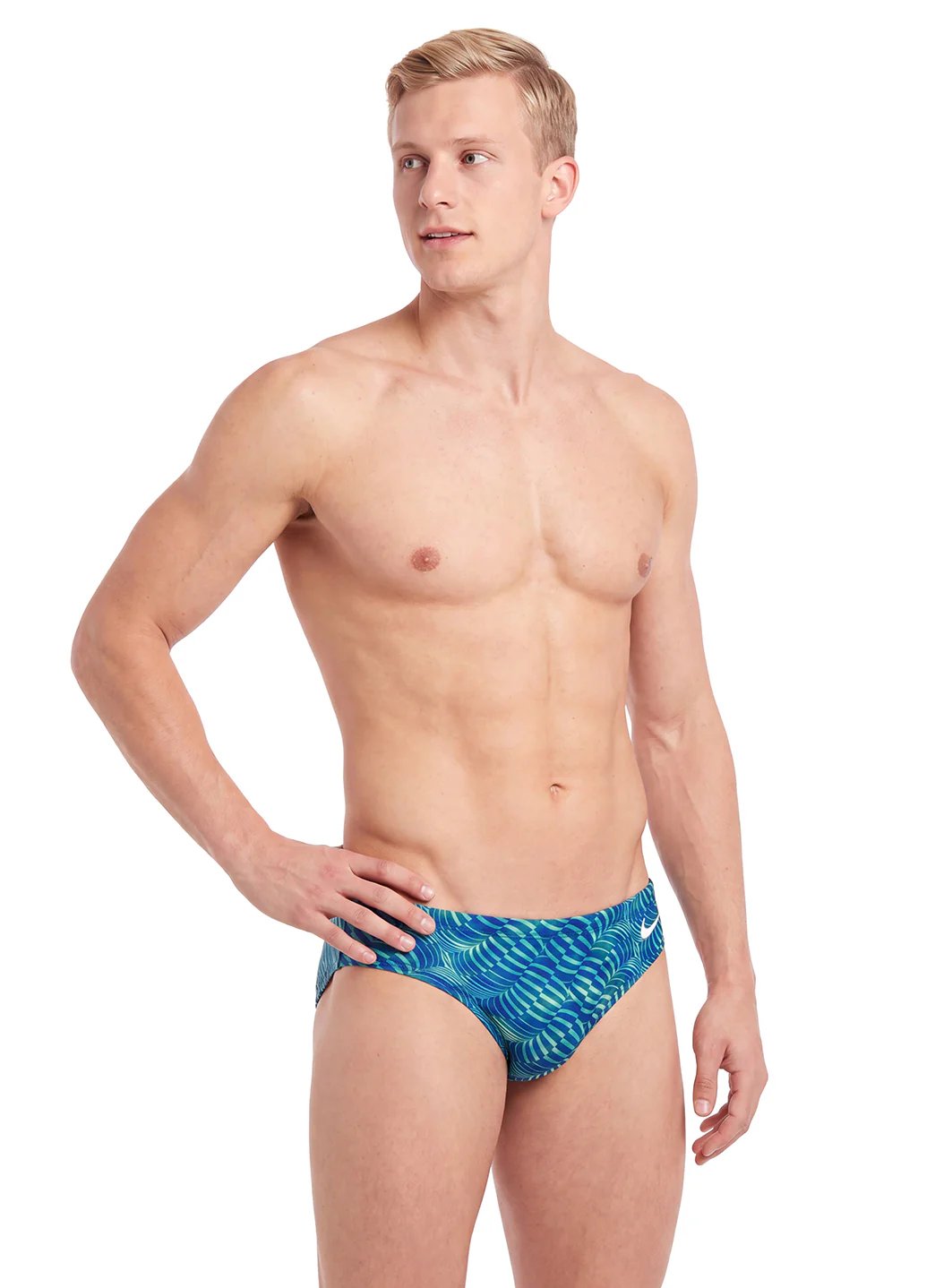 Nike Men's Hydrastrong Pool Lanes Brief Swimsuit - Image 43