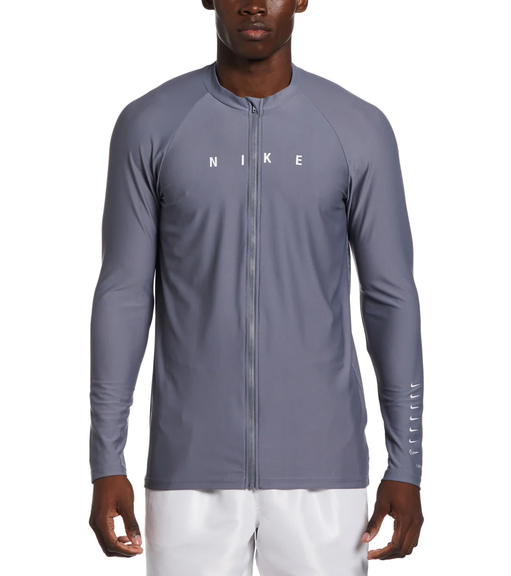 Nike Men's Hydro UV Dri Fit Long Sleeve Zip Top