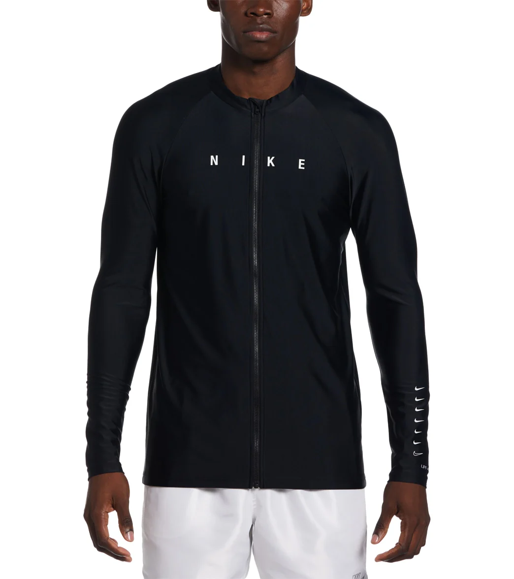 Nike Men's Hydro UV Dri Fit Long Sleeve Zip Top - Image 18