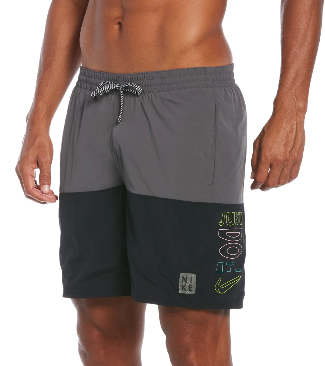 Nike Men's JDI Stack Icon 18" Swim Trunks - Image 16