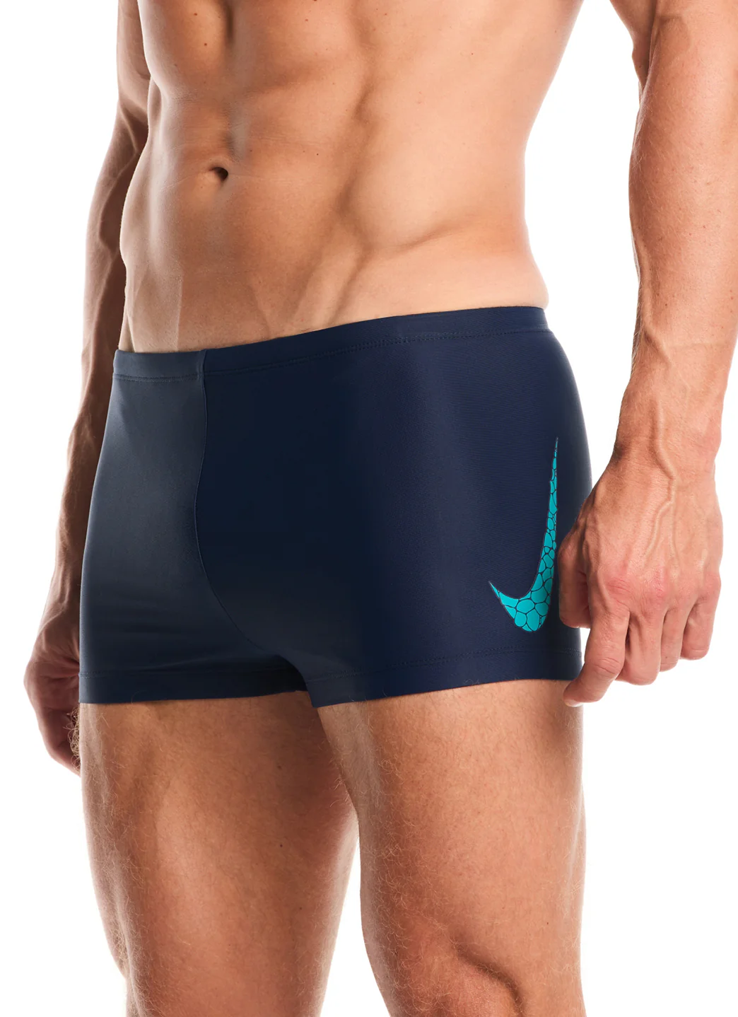 Nike Men's Logo Graphic Square Leg Swimsuit - Image 10