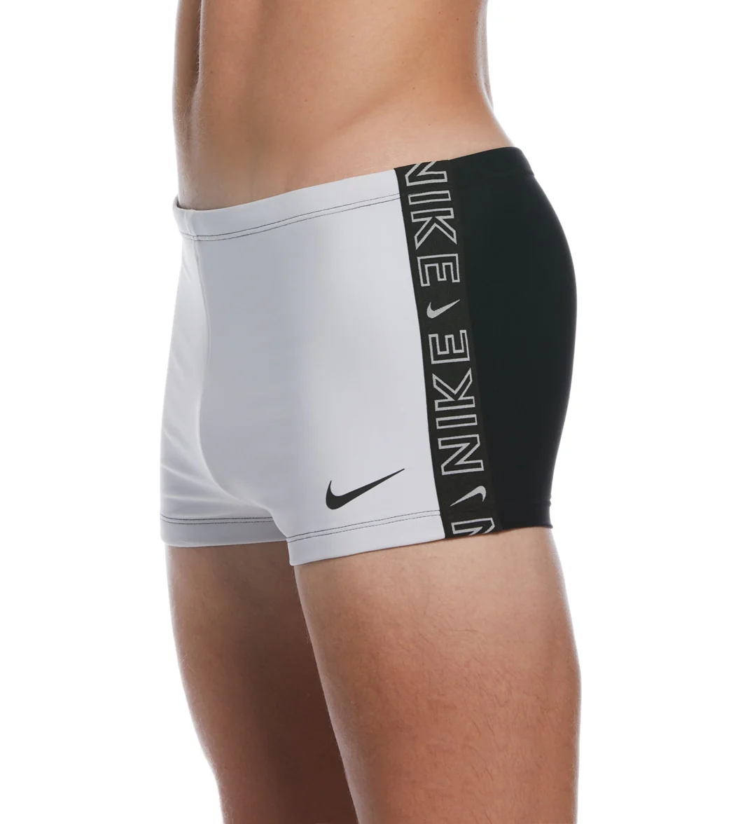 Nike Men's Logo Tape Square Leg Swimsuit - Image 2