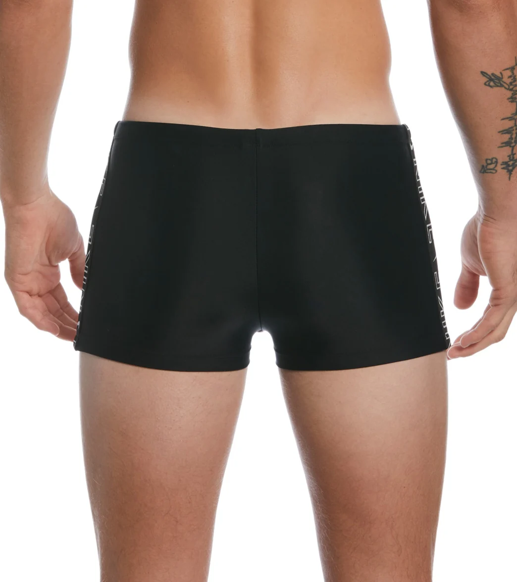 Nike Men's Logo Tape Square Leg Swimsuit - Image 3