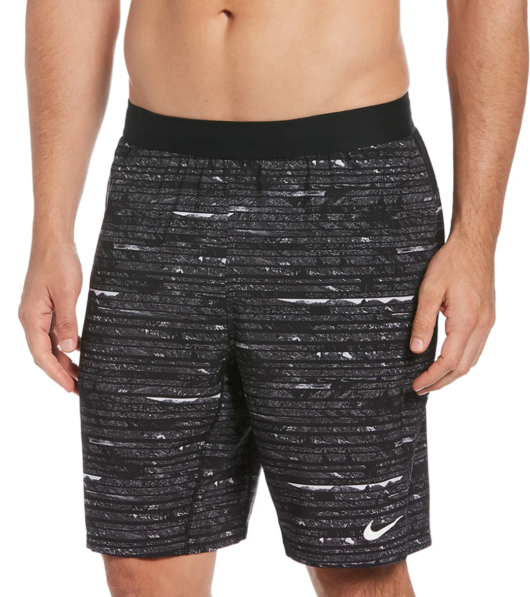 Nike Men's Oxidized Stripe LAP 9" Volley Swim Trunk - Image 14