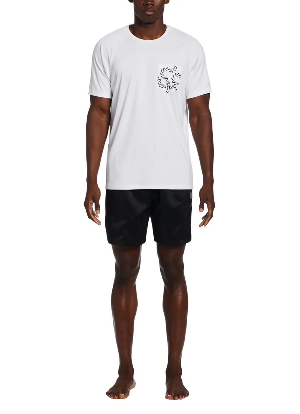 Nike Men's Swoosh Line Short Sleeve Rash Guard - Image 10
