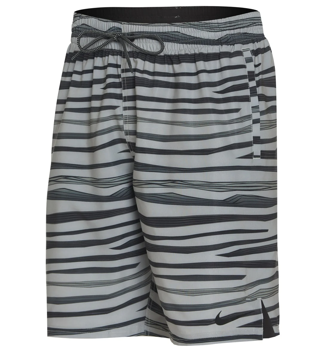 Nike Men's Wave Stripe 20" Swim Trunks