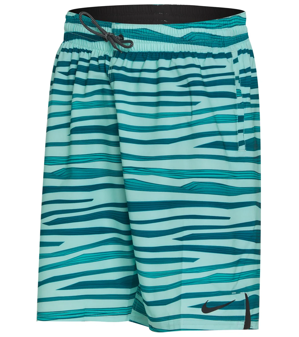 Nike Men's Wave Stripe 20" Swim Trunks - Image 11