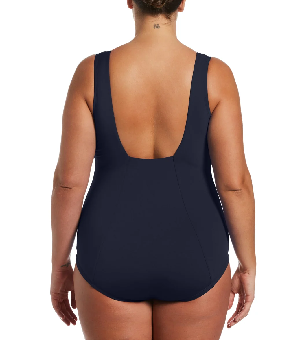 Nike Plus Size Chlorine Resistant Essential One Piece Swimsuit - Image 19