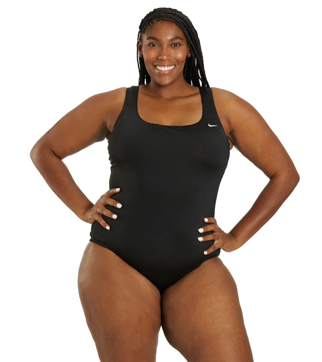 Nike Plus Size Chlorine Resistant Essential One Piece Swimsuit - Image 22