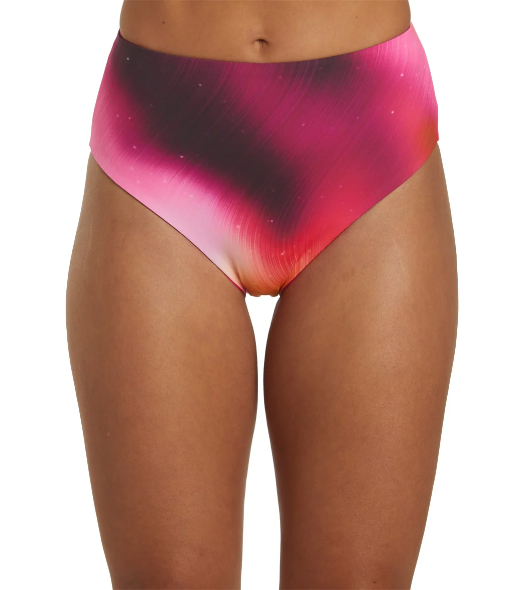 Nike Women's Aurora Reversible High Waist Bikini Bottom - Image 2