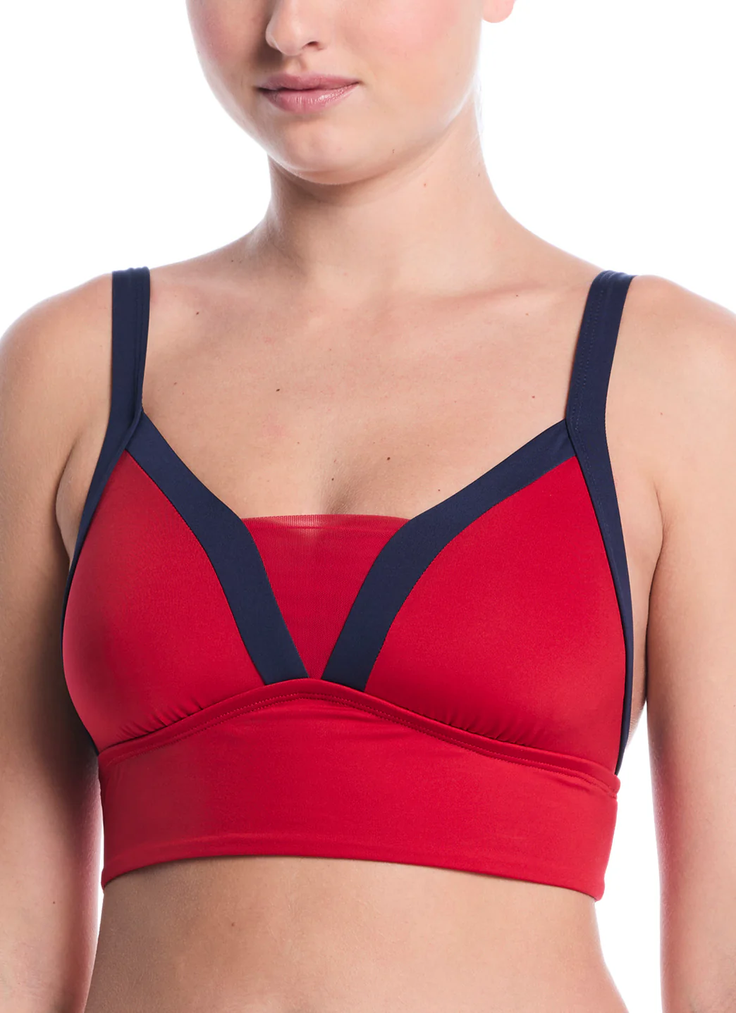 Nike Women's Bold Color Block Midkini Top - Image 10