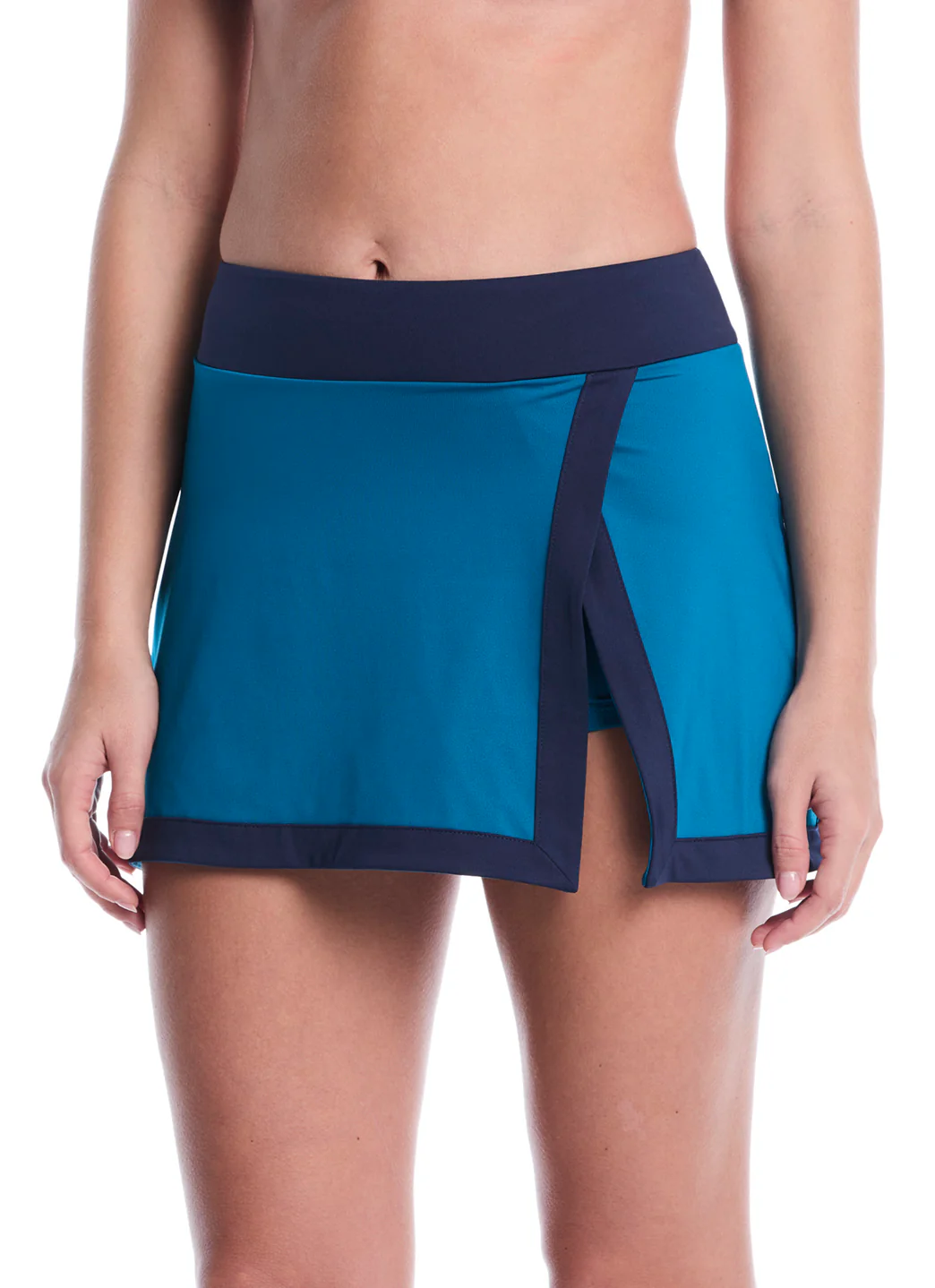 Nike Women's Bold Color Block Swim Skirt - Image 6