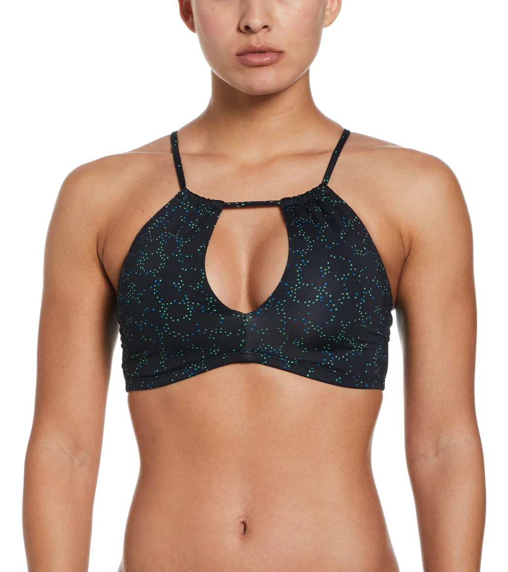 Nike Women's Dots High Neck Bikini Top - Image 8