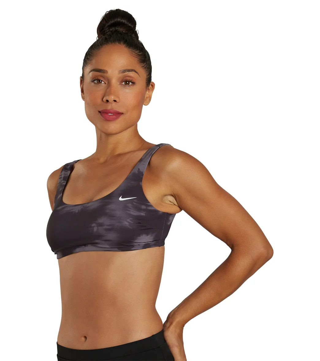 Nike Women's Floral Fade Scoop Neck Bikini Top - Image 10
