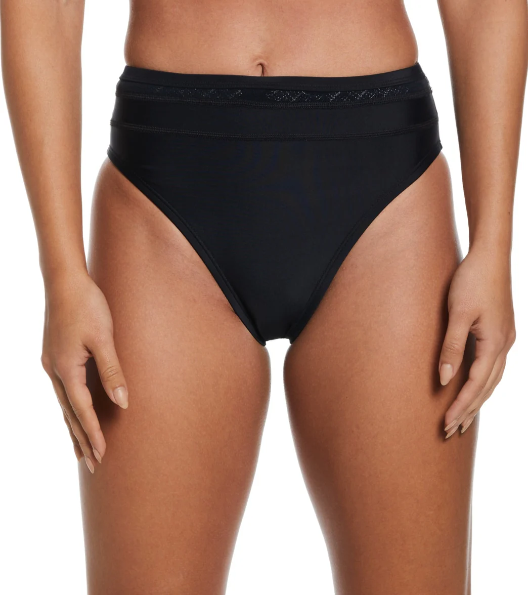 Nike Women's High Waist Bikini Bottom - Image 9
