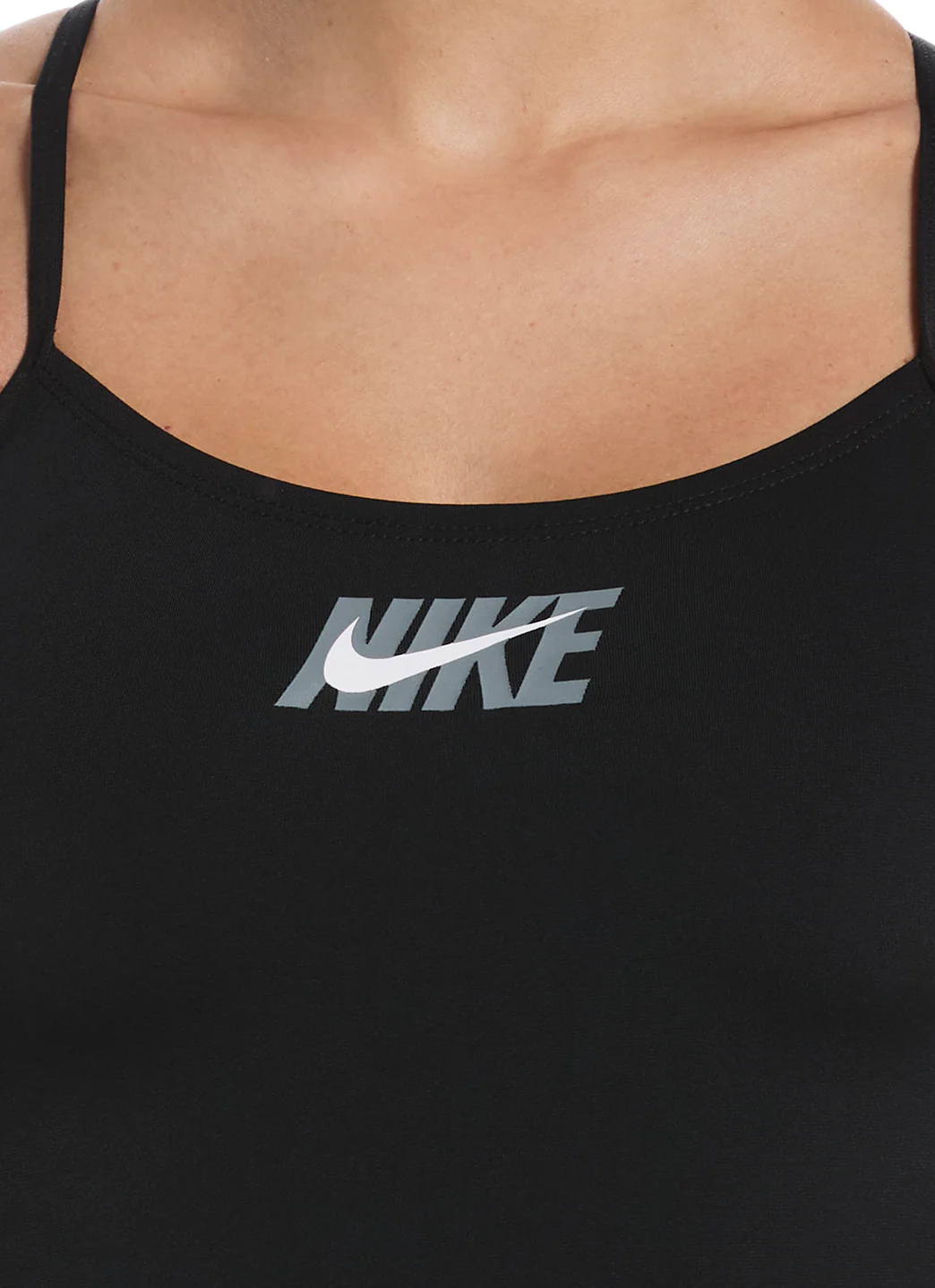 Nike Women's HydraStrong Logo Adjustable Crossback One Piece Swimsuit - Image 10