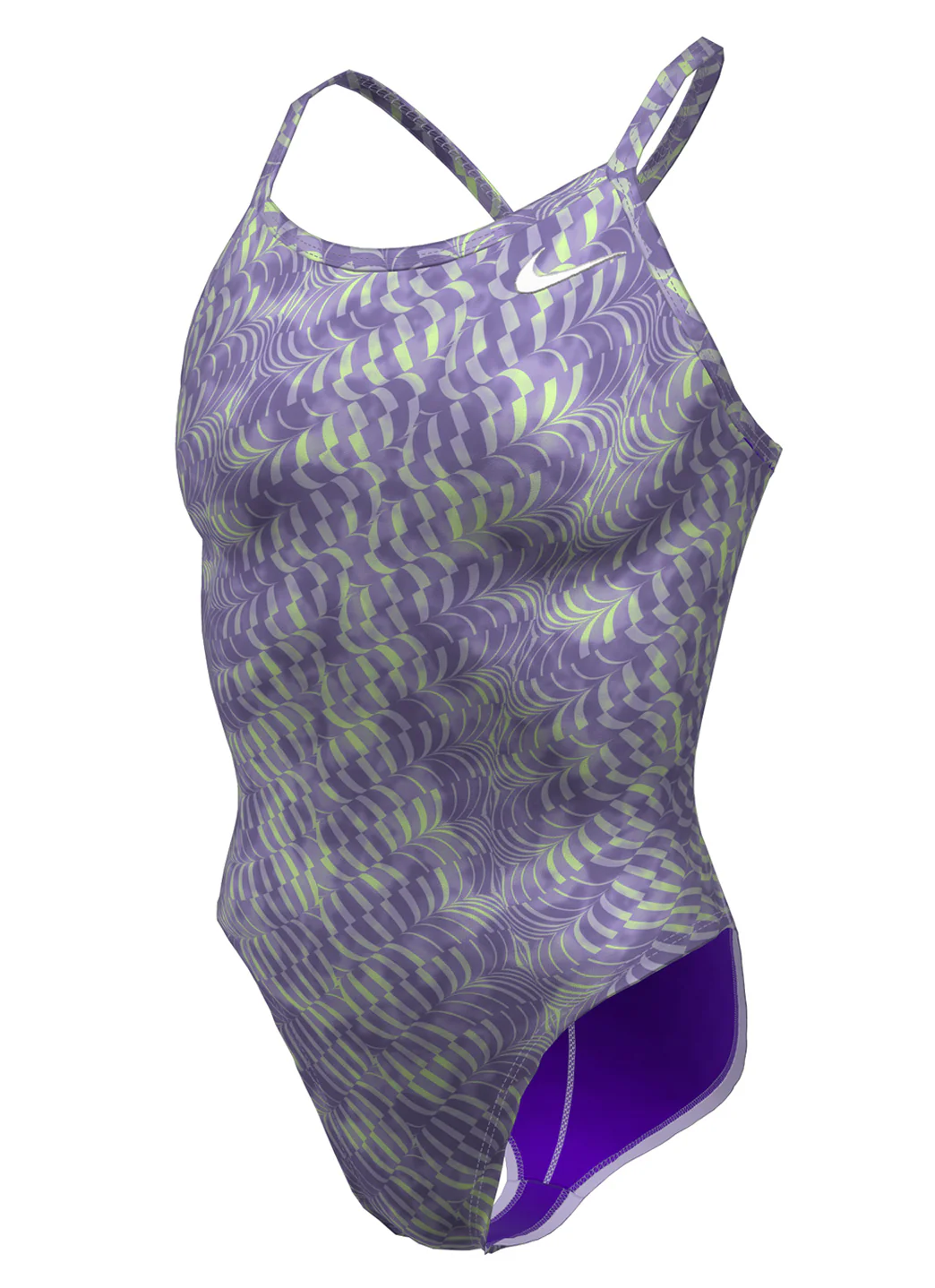 Nike Women's Hydrastrong Pool Lanes Racer Back One Piece Swimsuit - Image 59