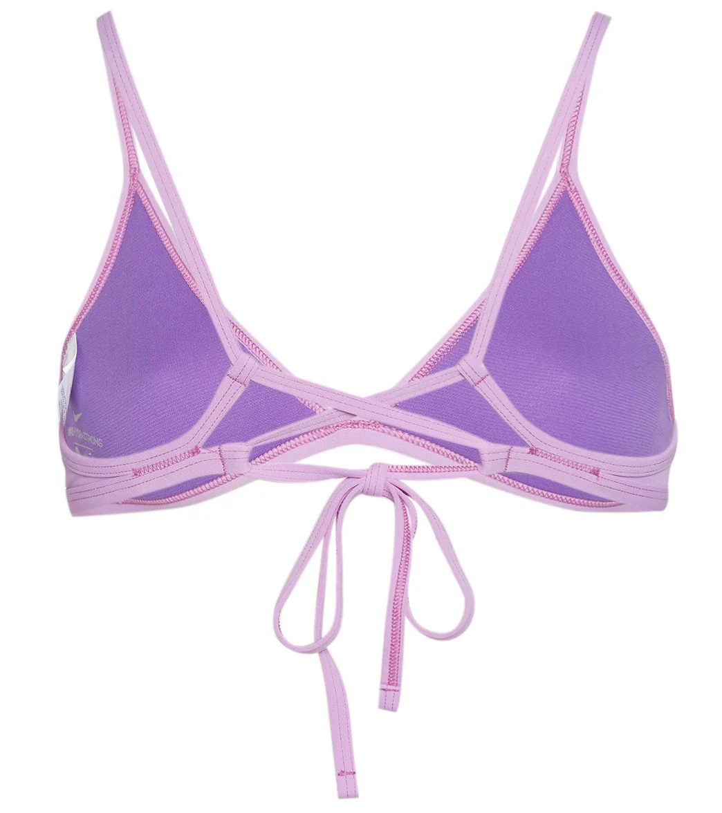 Nike Women's HydraStrong Solid Tie Back Bikini Top - Image 50