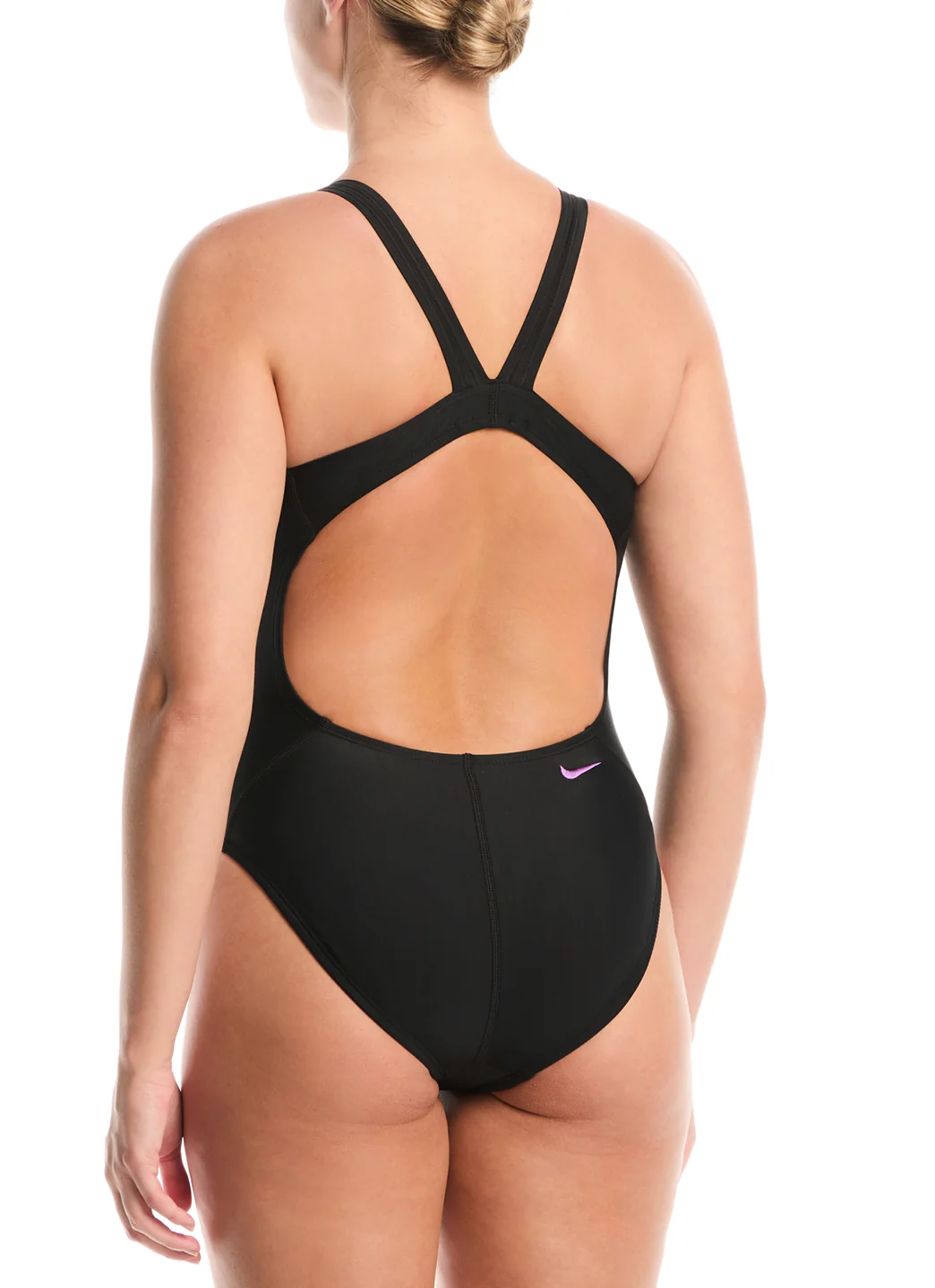 Nike Women's Logo Fast Back One Piece Swimsuit - Image 4