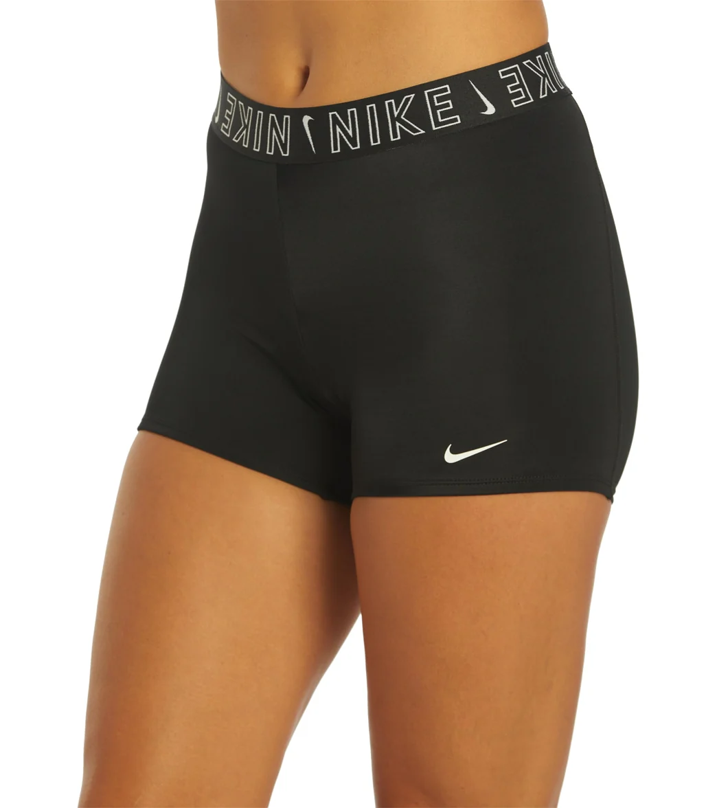 Nike Women's Logo Tape Kick Swim Shorts - Image 12