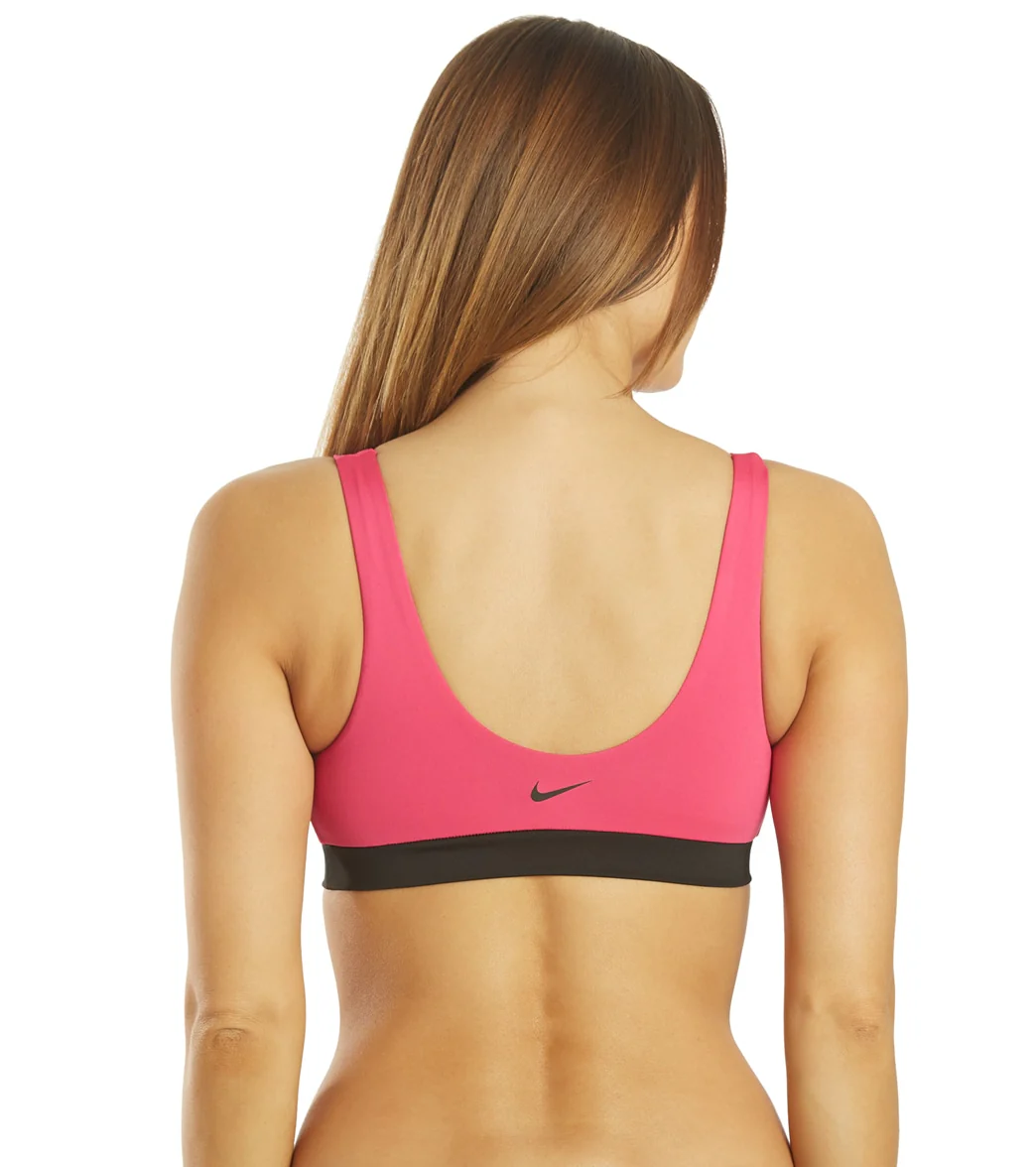 Nike Women's Multi Logo Scoop Neck Bikini Top - Image 10