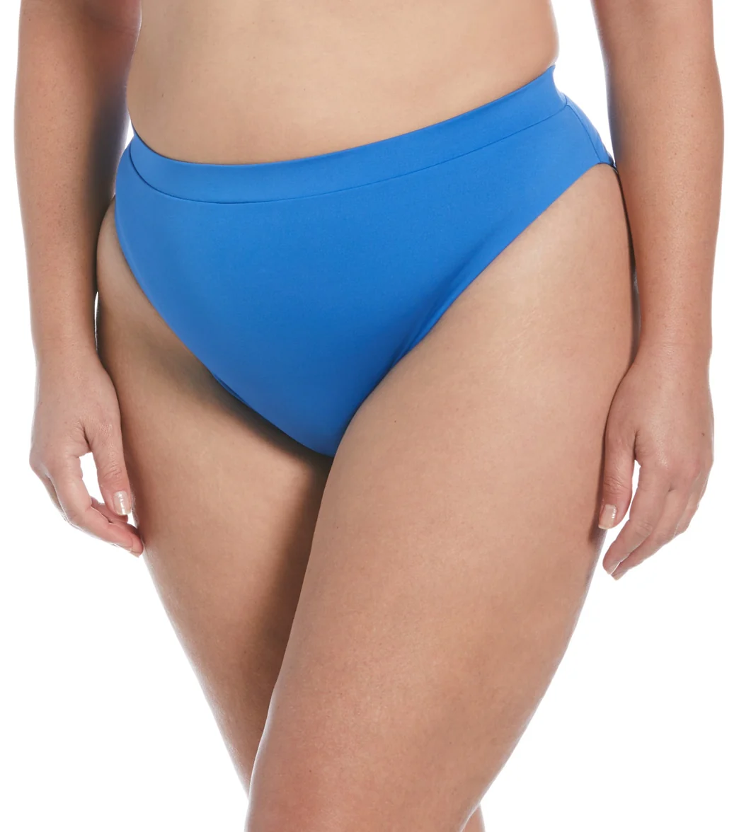 Nike Women's Plus Size Essential High Waist Bikini Bottom - Image 12