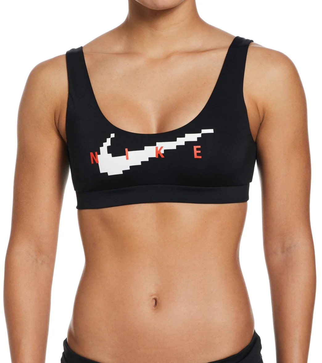 Nike Women's Scoop Neck Bikini Top - Image 10