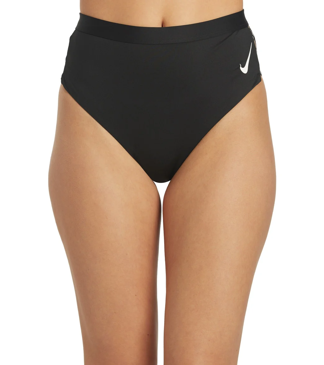 Nike Women's Sneakerkini High Waist Cheeky Bikini Bottom - Image 40