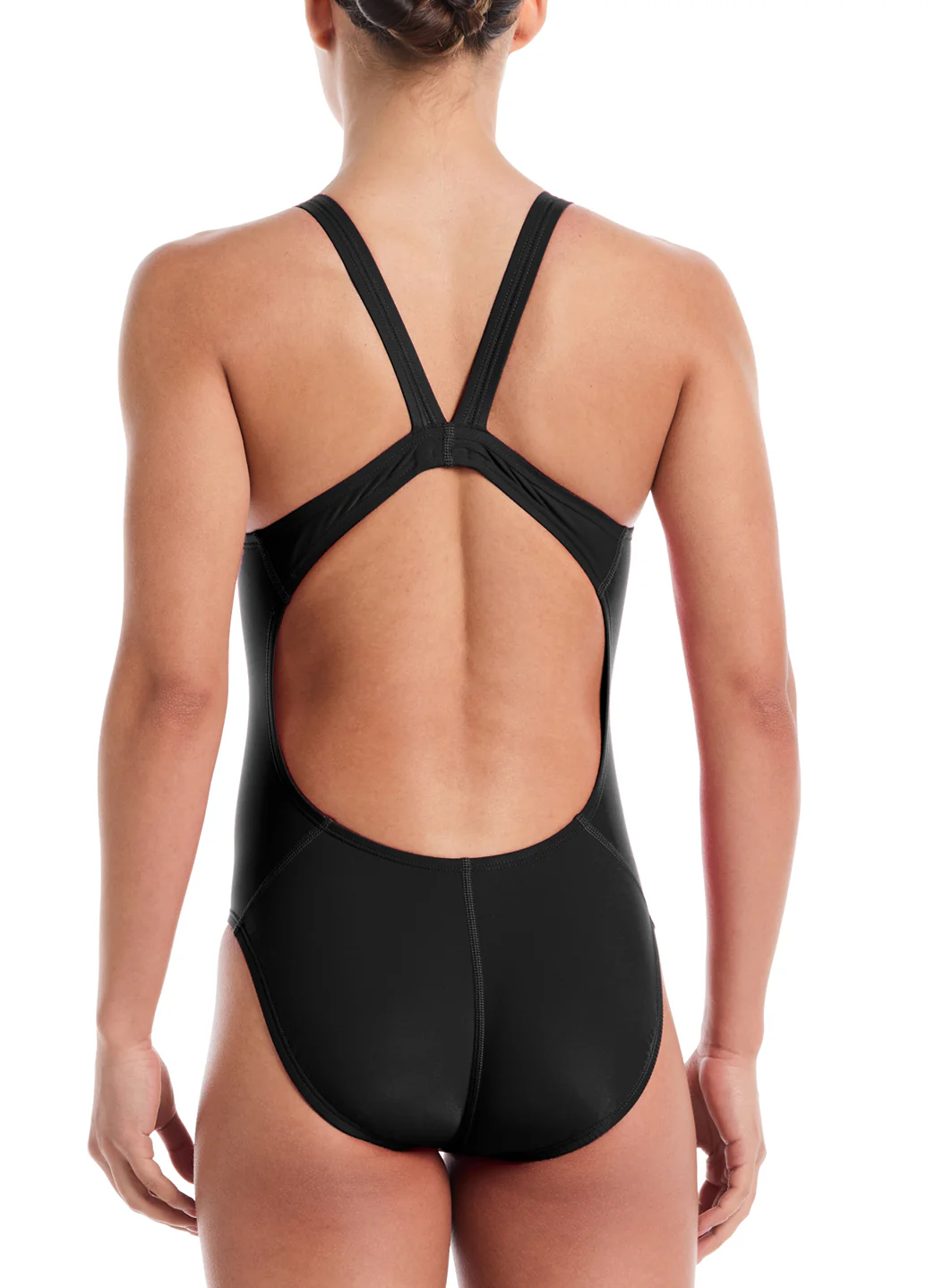 Nike Women's Solid Fastback One Piece Swimsuit - Image 4