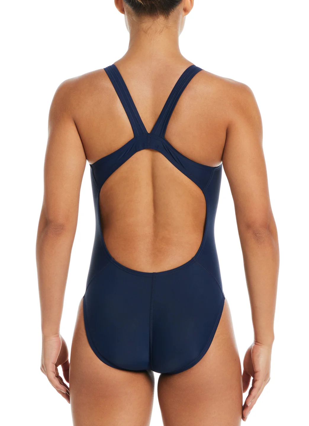 Nike Women's Solid Fastback One Piece Swimsuit - Image 8
