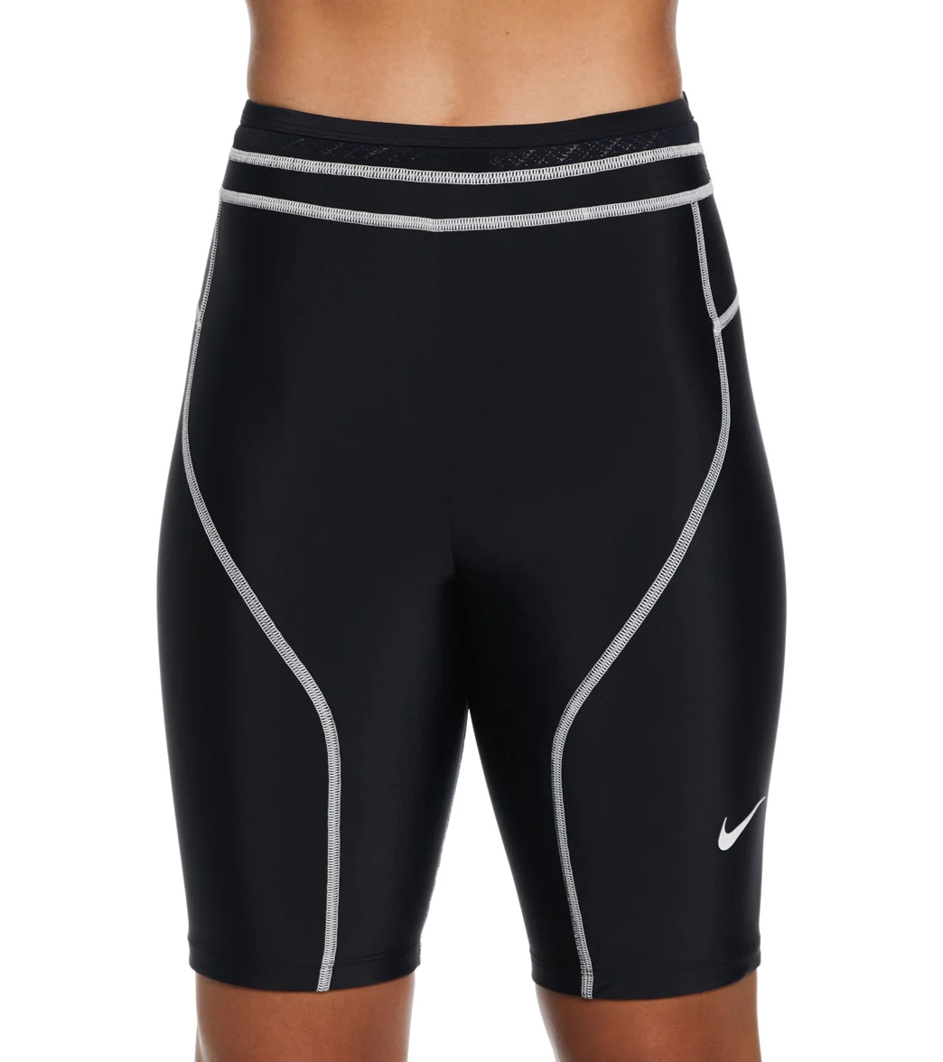 Nike Women's Solid Kick Short Bikini Bottom