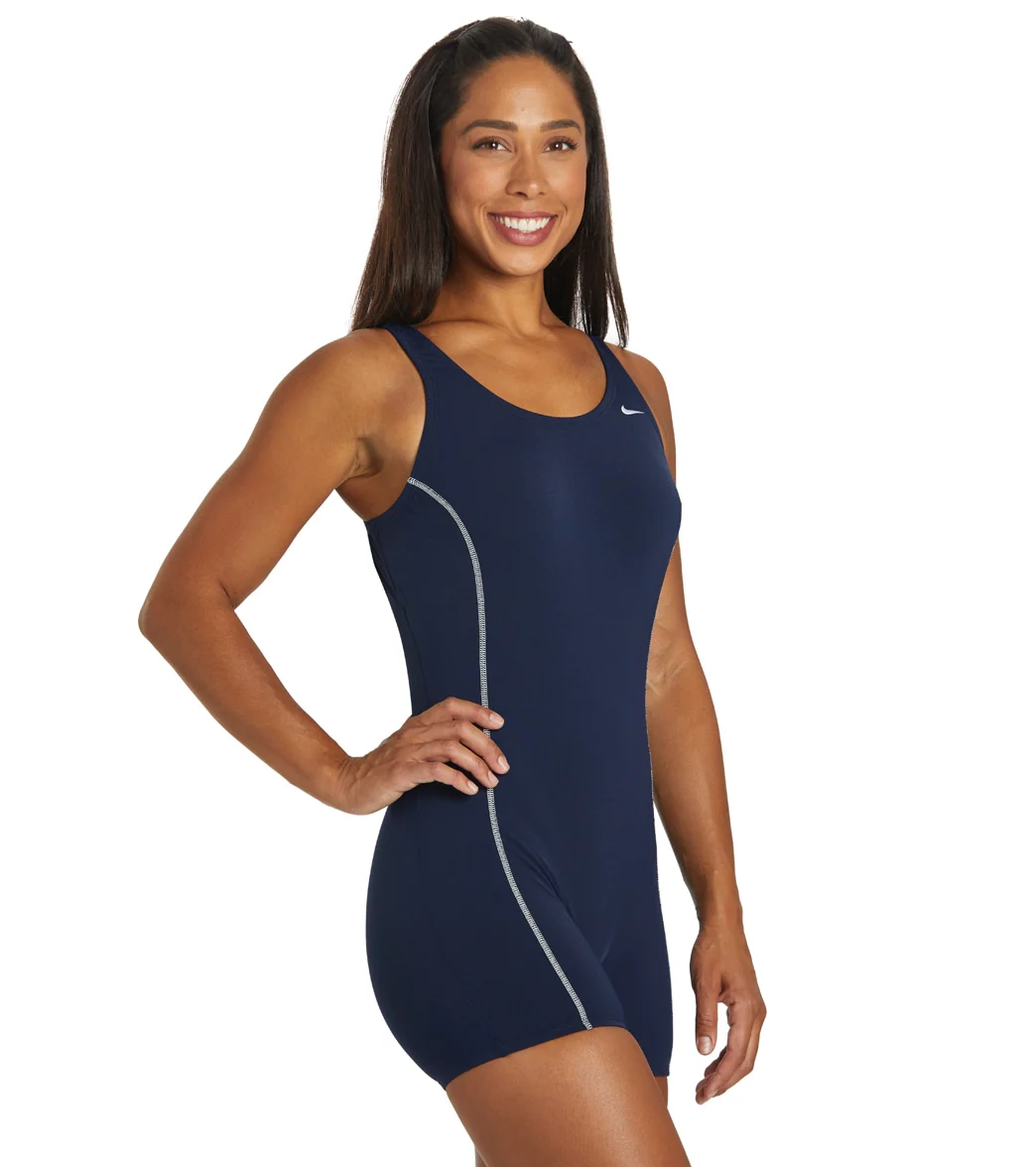 Nike Women's Solid Polyester One Piece Unitard - Image 2