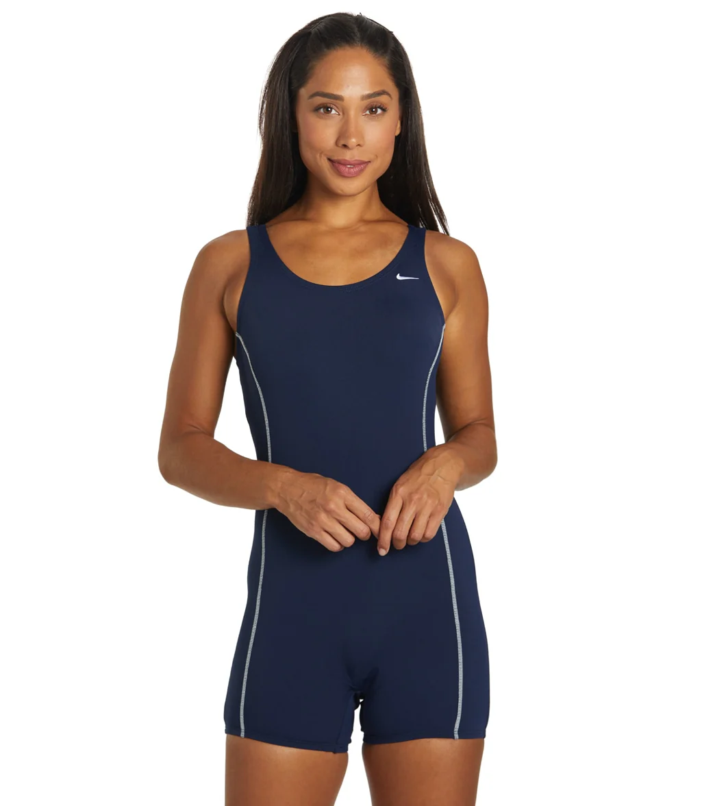 Nike Women's Solid Polyester One Piece Unitard - Image 6